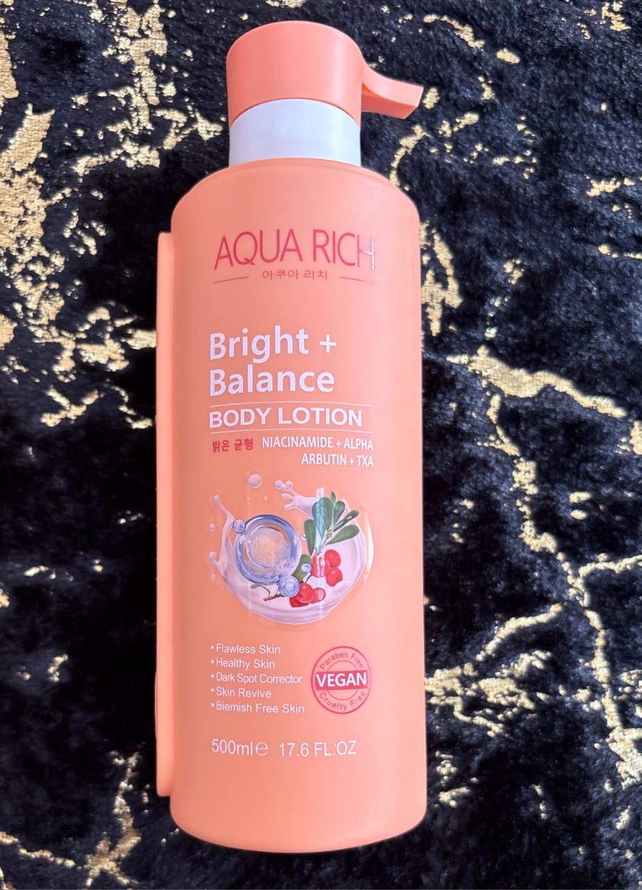 Lotion corporelle Aqua Rich Bright + Balance