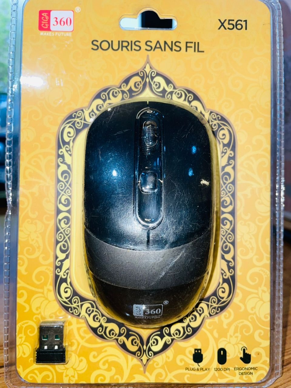 Souris sans fil de la marque Giga 360