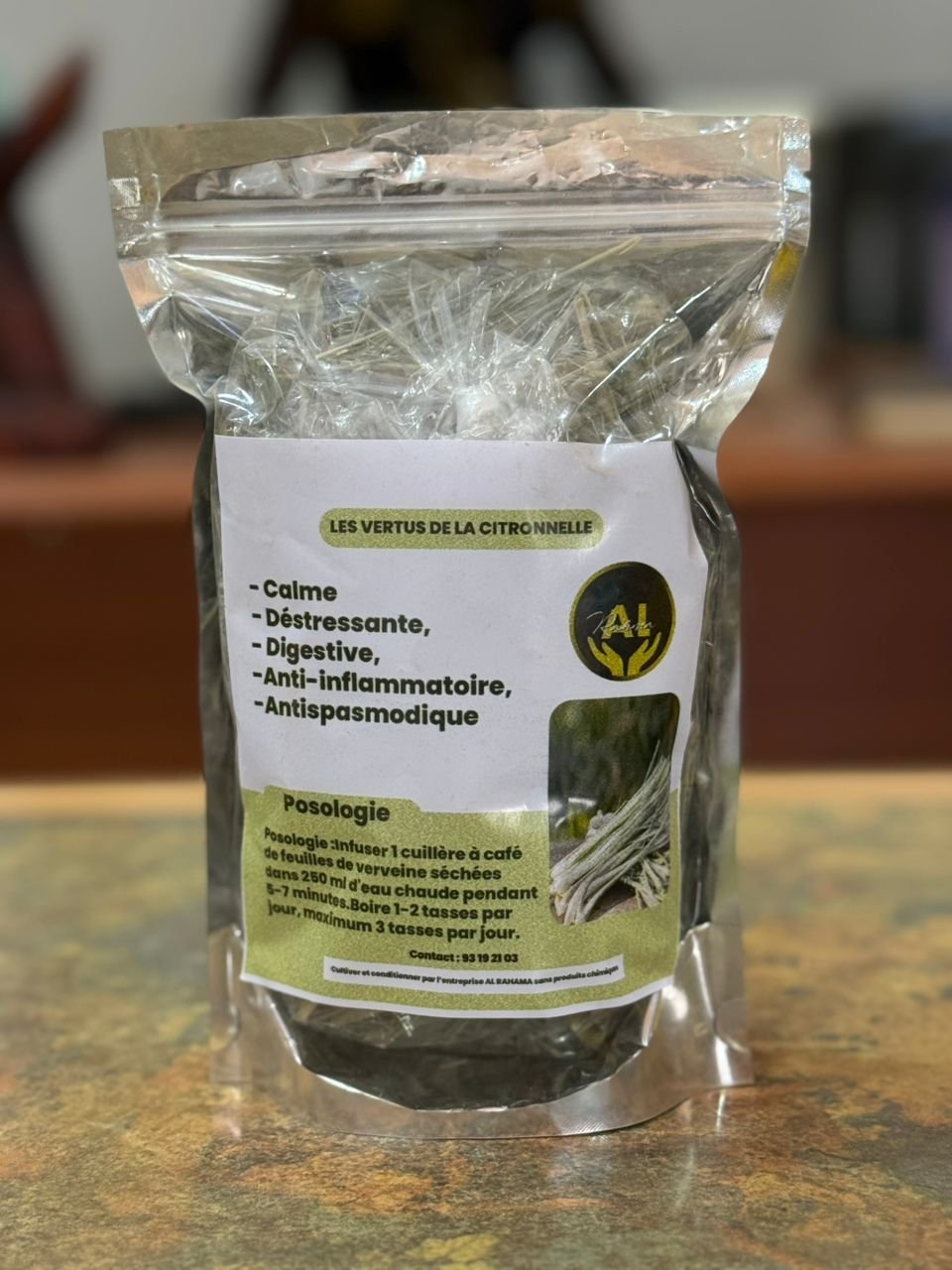 Citronnelle sèchée