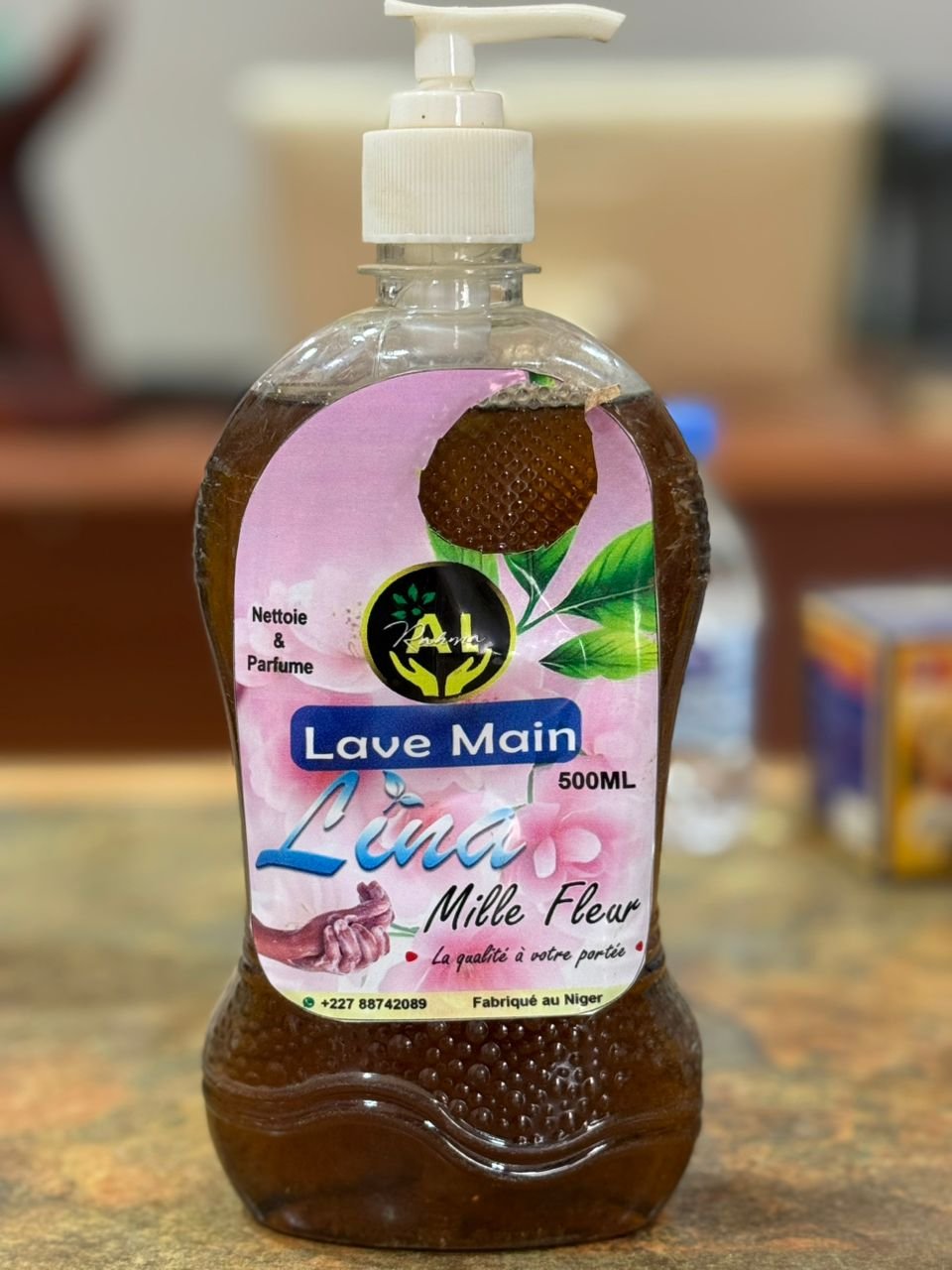 Savon liquide pour les mains