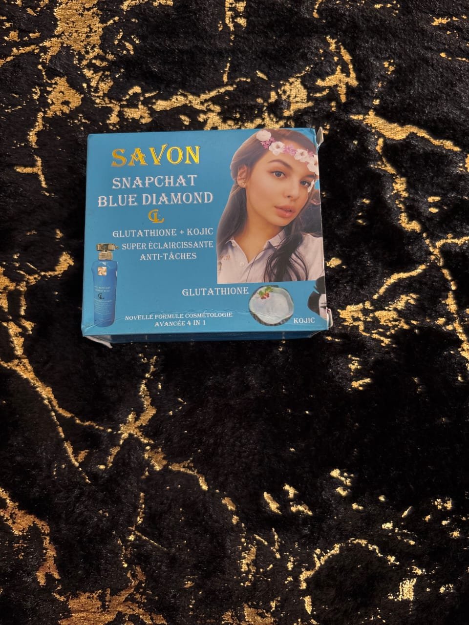 Savon Snapchat Blue Diamond