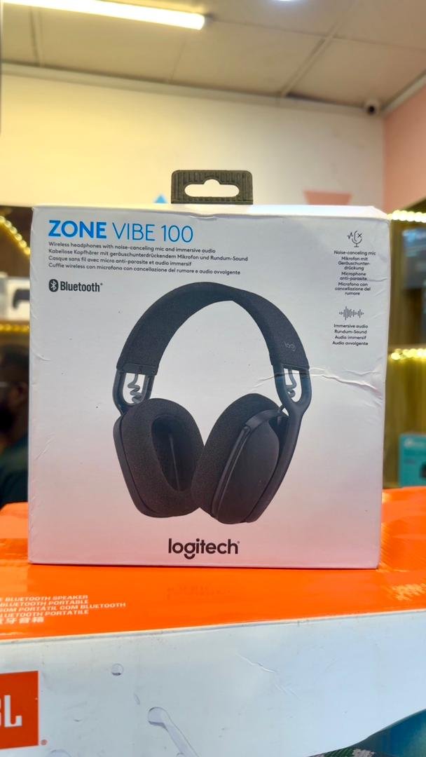 Casque sans fil Logitech Zone Vibe 100.  Technologie :