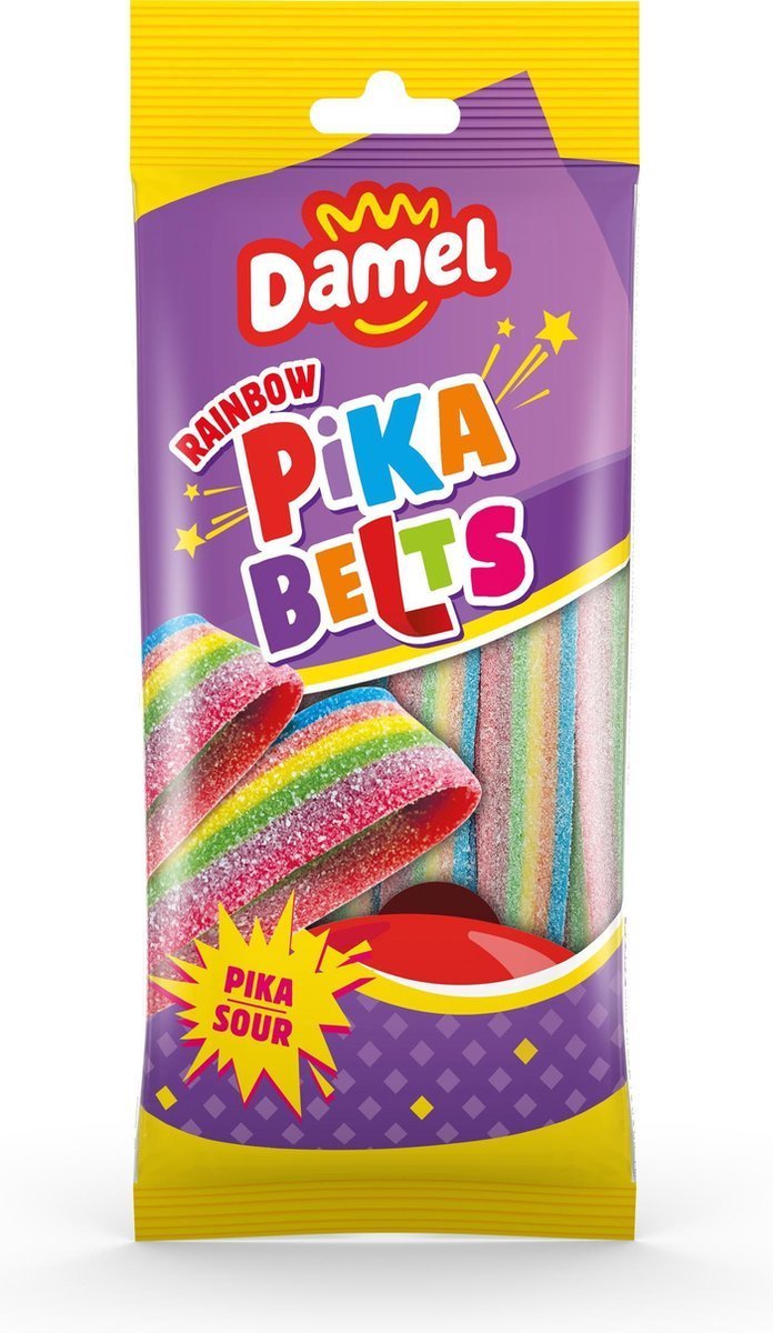 Bonbon Damel Rainbow pika Belts