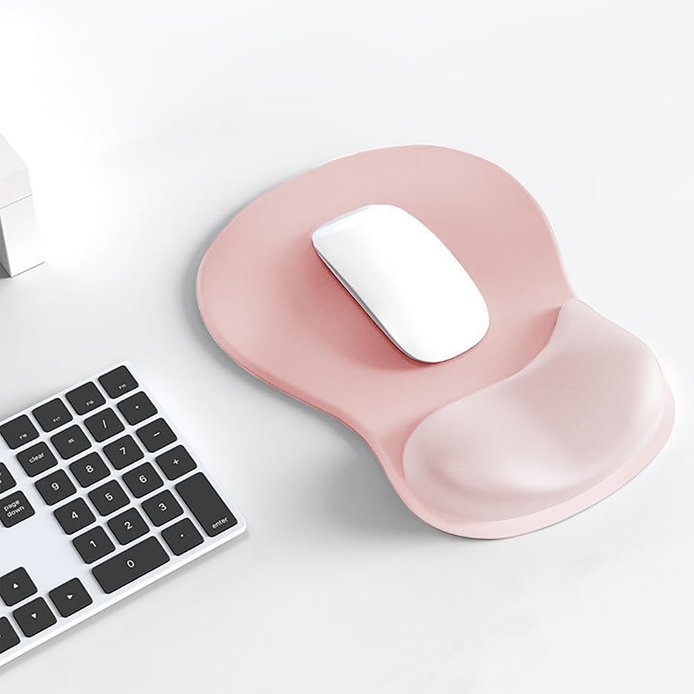 Tapis de souris ergonomique avec repose-poigne